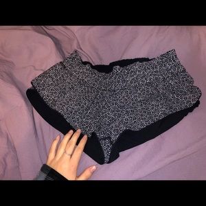 REVERSABLE WATERPROOF LULULEMON SHORTS